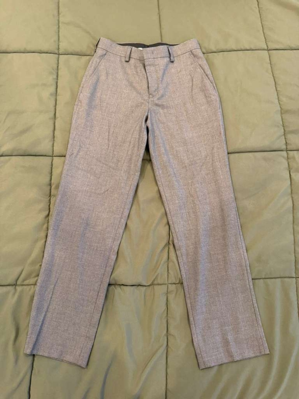 Ralph Lauren Men's Dress Pants in Light Gray Heather